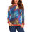 Thumbnail: Fenririan Discolored Heated Metal All Over Print Crewneck Sweatshirt for Women (