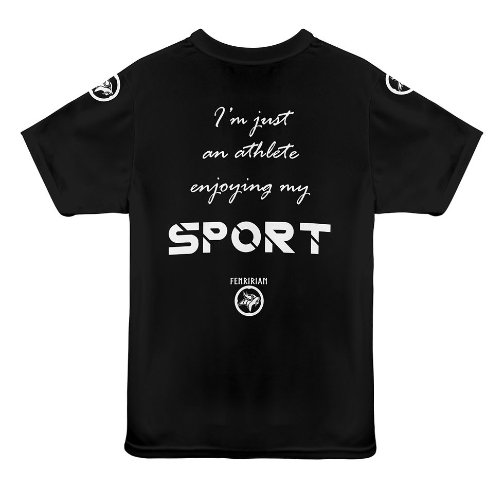 Thumbnail: Just an Athlete New All Over Print T-shirt for Women (Model T45)
