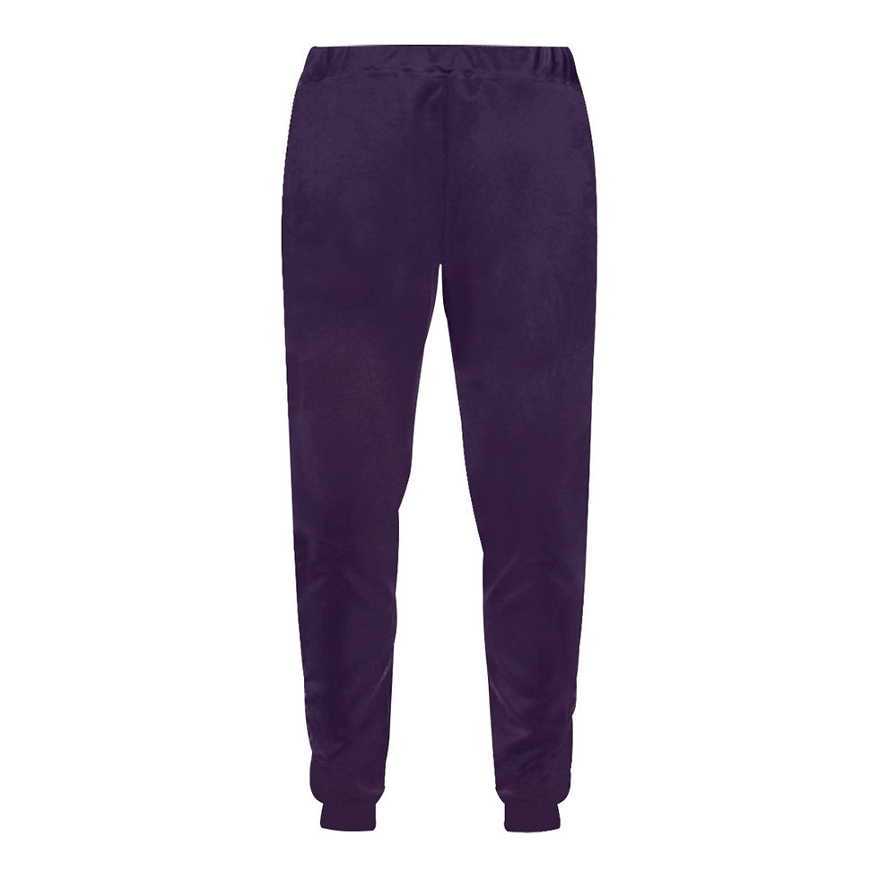 Thumbnail: Fenririan dark purple Men's All Over Print Sweatpants (Model L11)