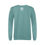 Thumbnail: Fenririan cyan grey All Over Print Crewneck Sweatshirt for Women (Model H18)