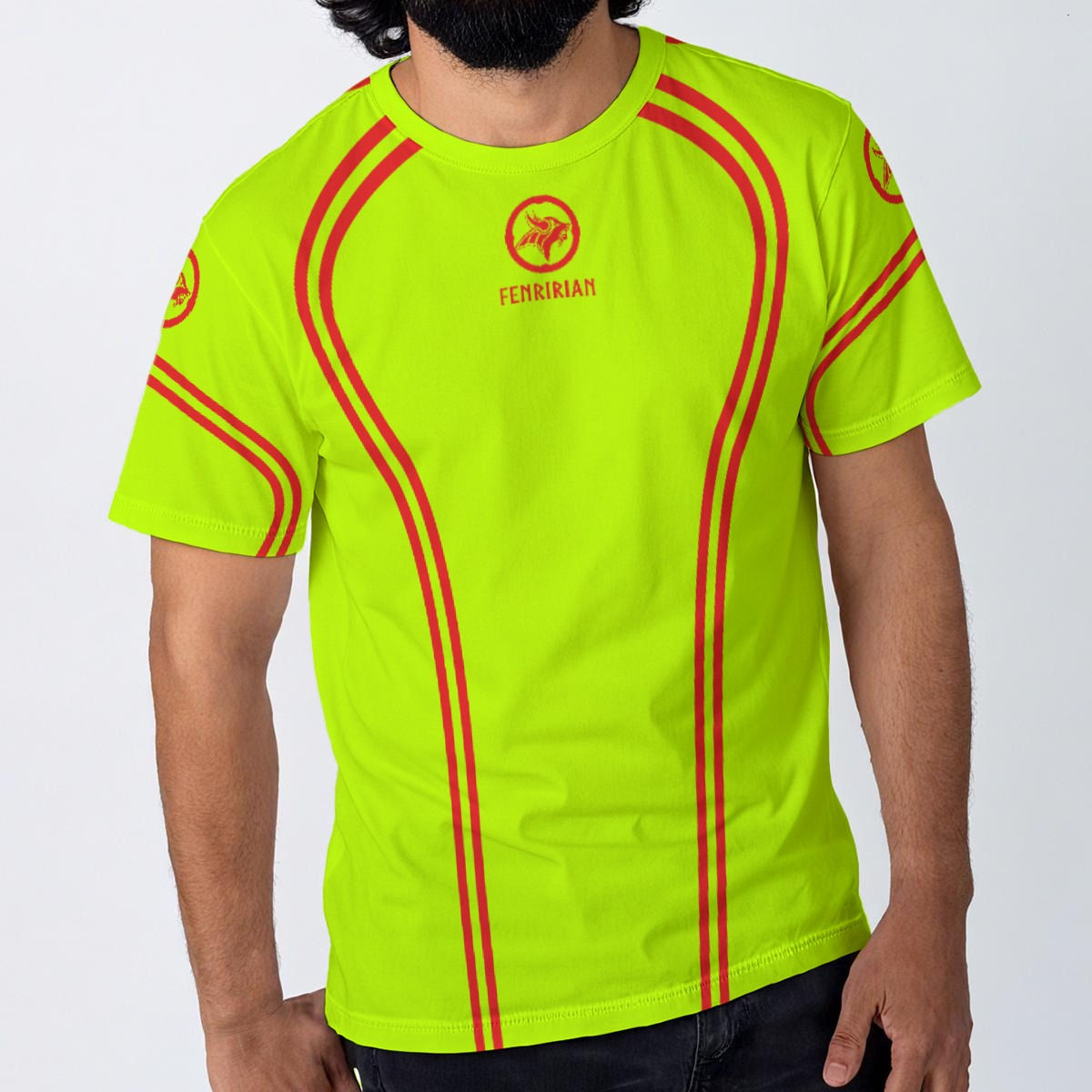 SPORT41LIFE S1 fluo yellow | T-shirt for Men