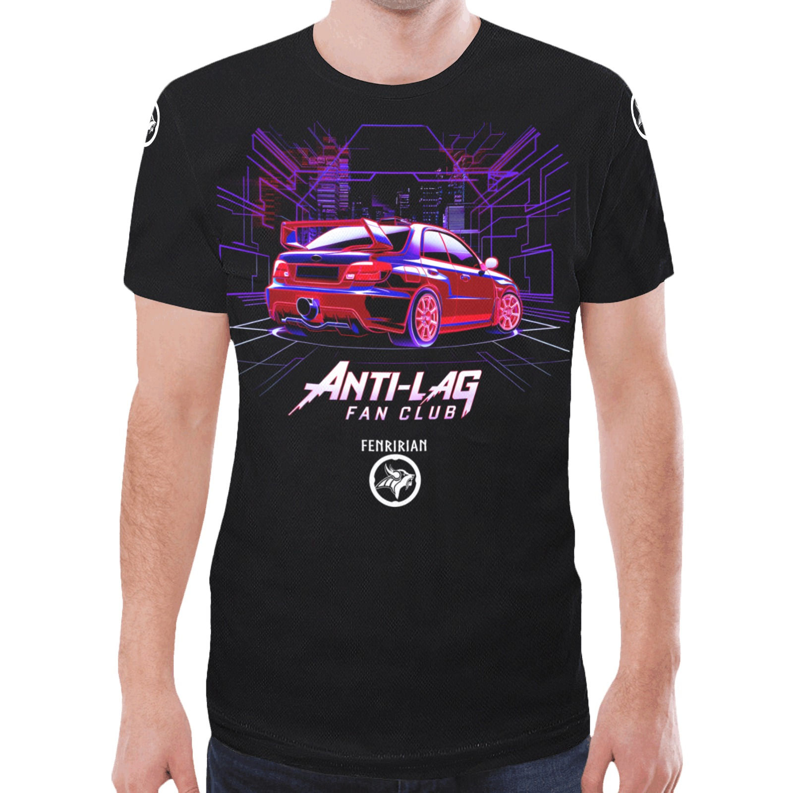 Anti-Lag Fan Club New All Over Print T-shirt for Men (Model T45)