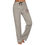 Thumbnail: Fenririan orange grey Women's Straight Drawstring Yoga Pants