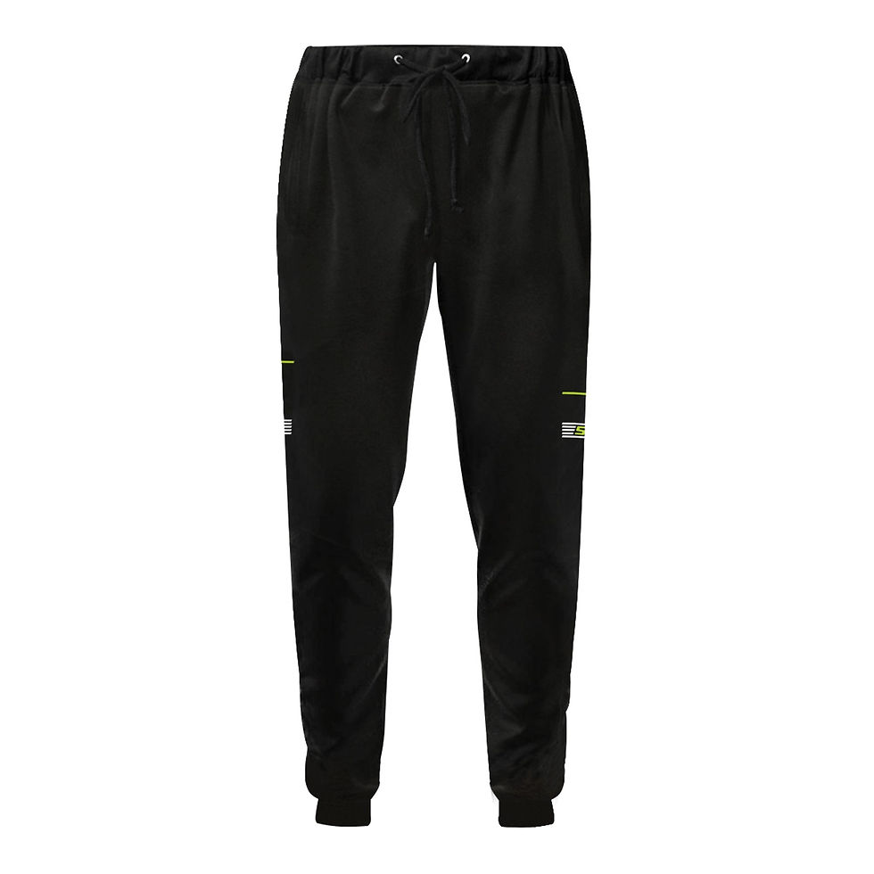 Thumbnail: Racing World Men's All Over Print Sweatpants (Model L11)