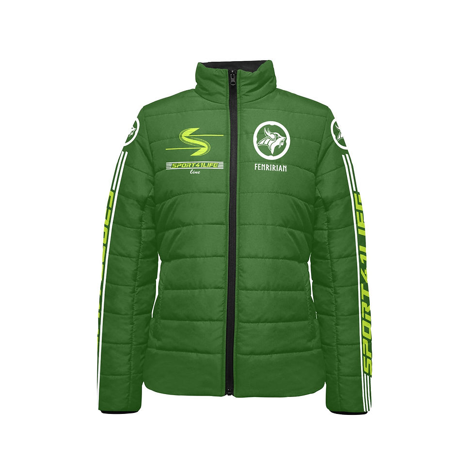 Thumbnail: Sport41life Women's Stand Collar Padded Jacket (Model H41)