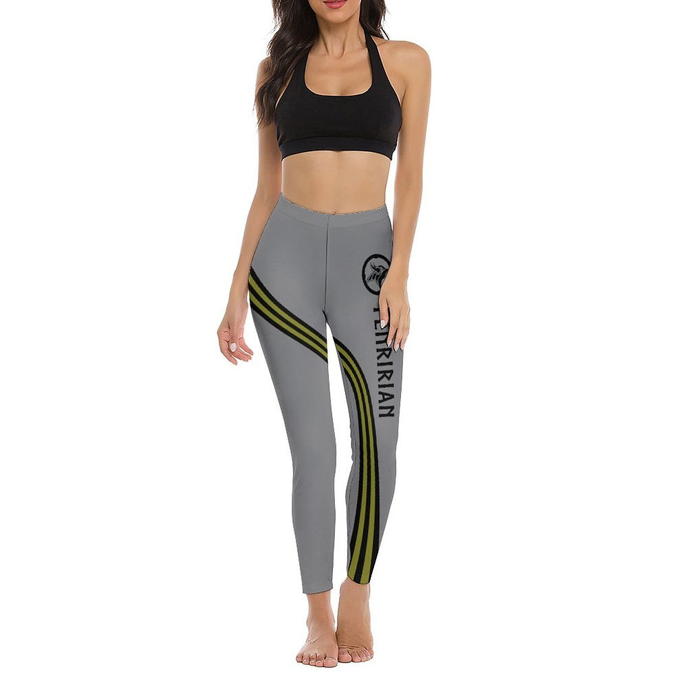 Thumbnail: Competition MAR-BLYE Women's Yoga Leggings (SY010-)