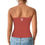 Thumbnail: Fenririan sport orange Women's V-Neck Halter Top (Model T83)