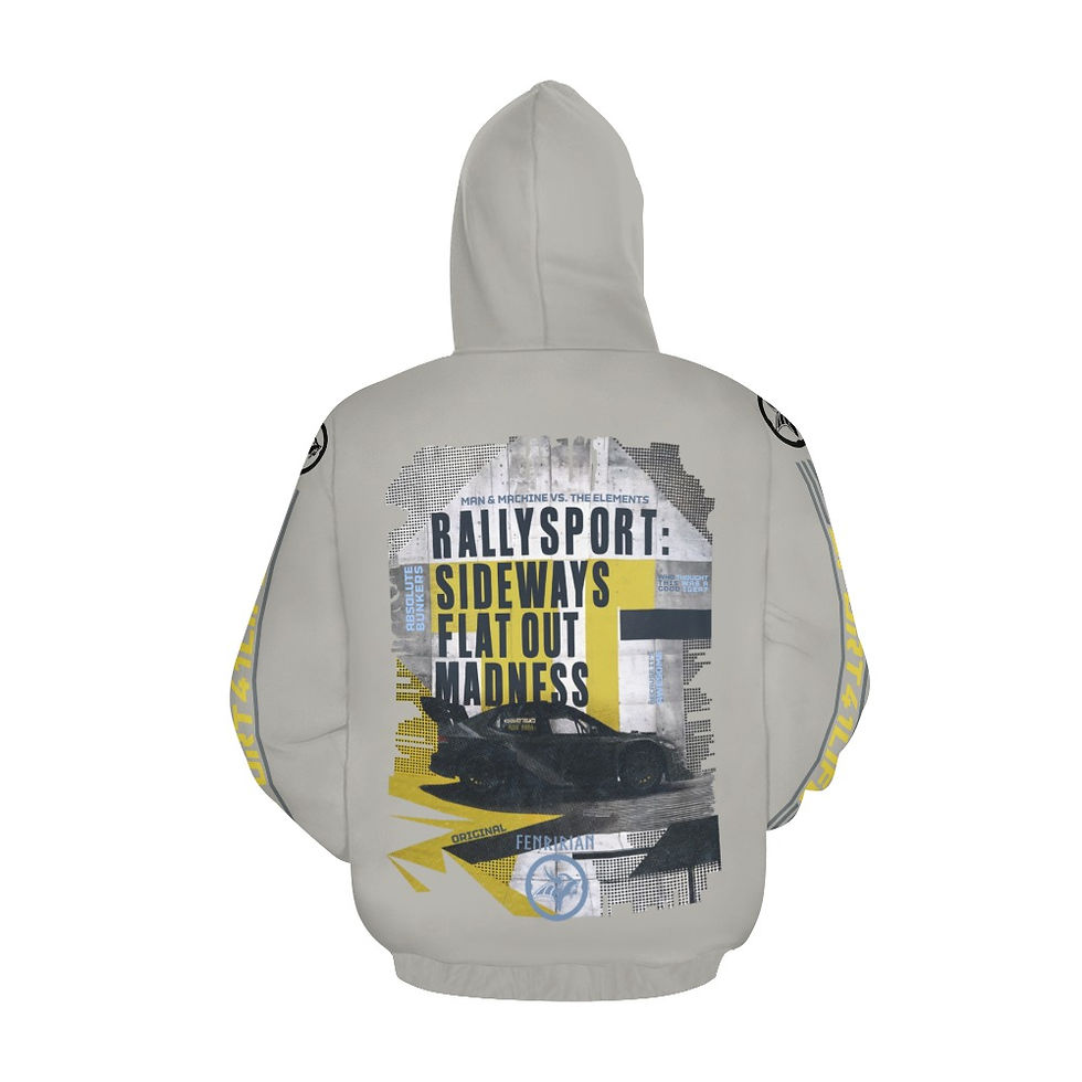 Thumbnail: Rallysport Madness All Over Print Hoodie for Women (USA Size) (Model H13)