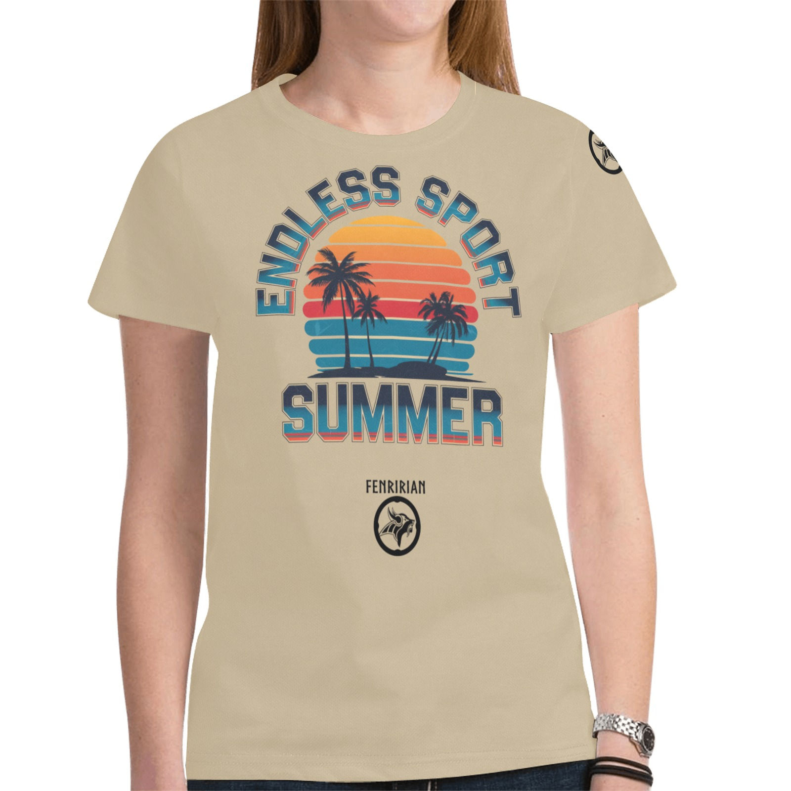 Endless Sport Summer New All Over Print T-shirt for Women (Model T45)