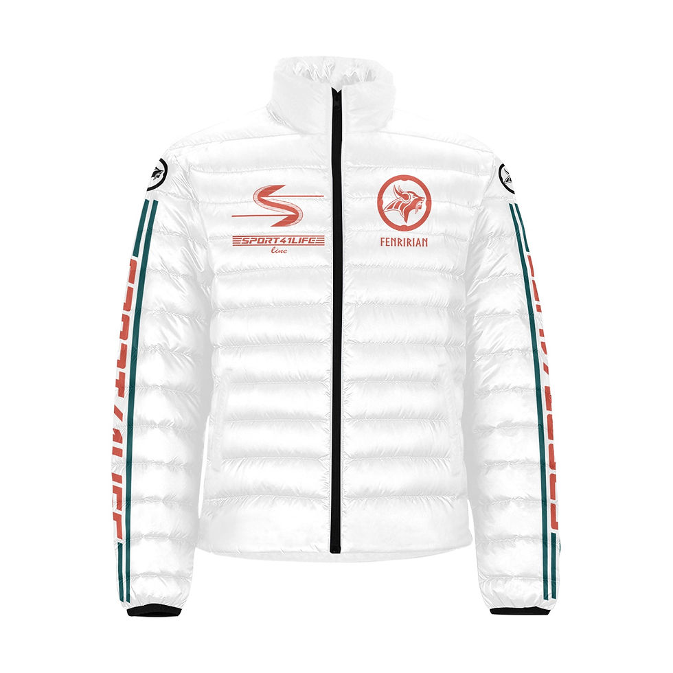 Thumbnail: Explorer of Life Men's Stand Collar Padded Jacket (Model H41)