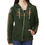 Thumbnail: Dust Sweat Gears All Over Print Full Zip Hoodie for Women (Model H14)