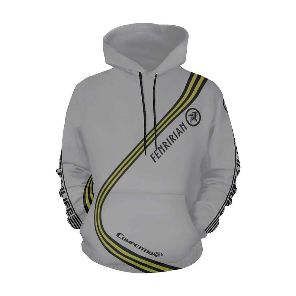 Thumbnail: Competition MAR-BLYE All Over Print Hoodie for Men (USA Size) (Model H13)