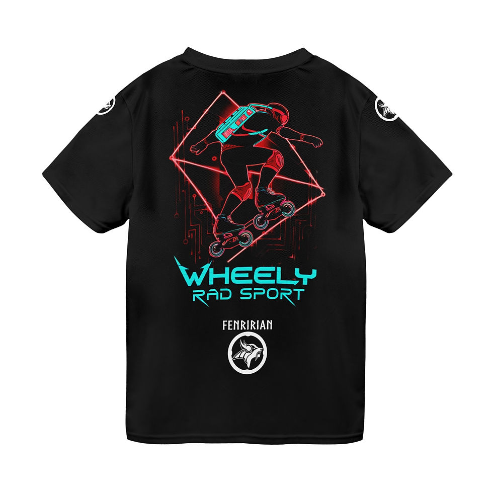 Thumbnail: Wheely Rad Sport New All Over Print T-shirt for Men (Model T45)