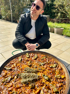 Le chef et sa paella