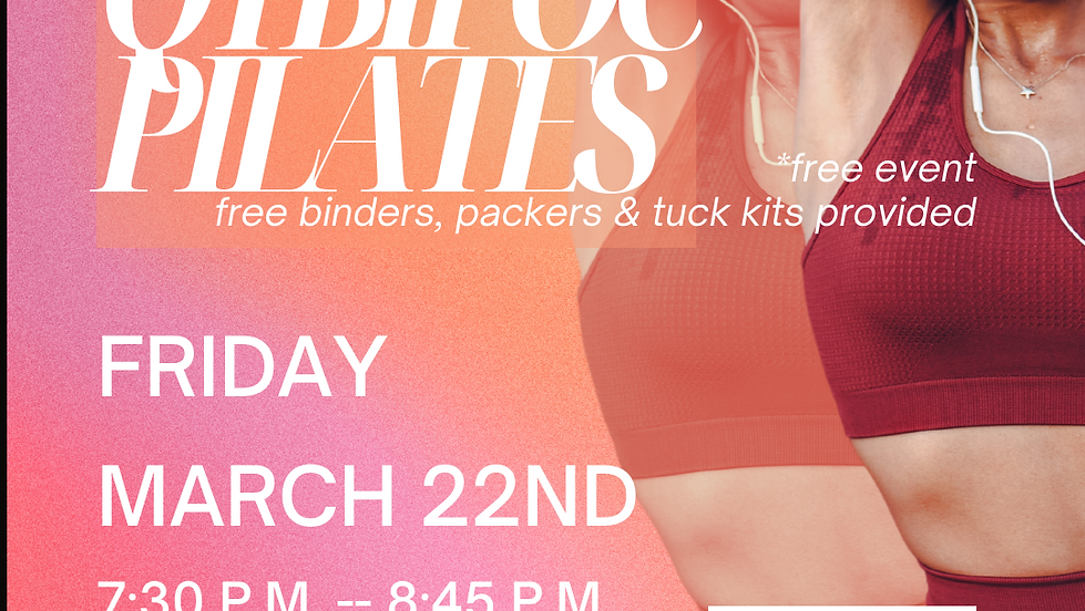 Klas Pilates QTBIPOC - Vandredi 22 Mas - 7:30 p.m. jiska 8:30 p.m. - Fit4Dance - 21 Snyder Ave.