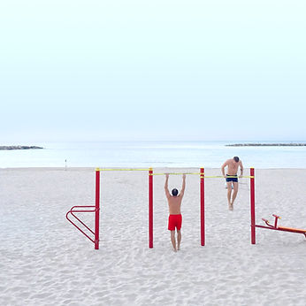 Workout on the Beach