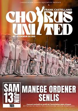 Concert Chorus United à Senlis