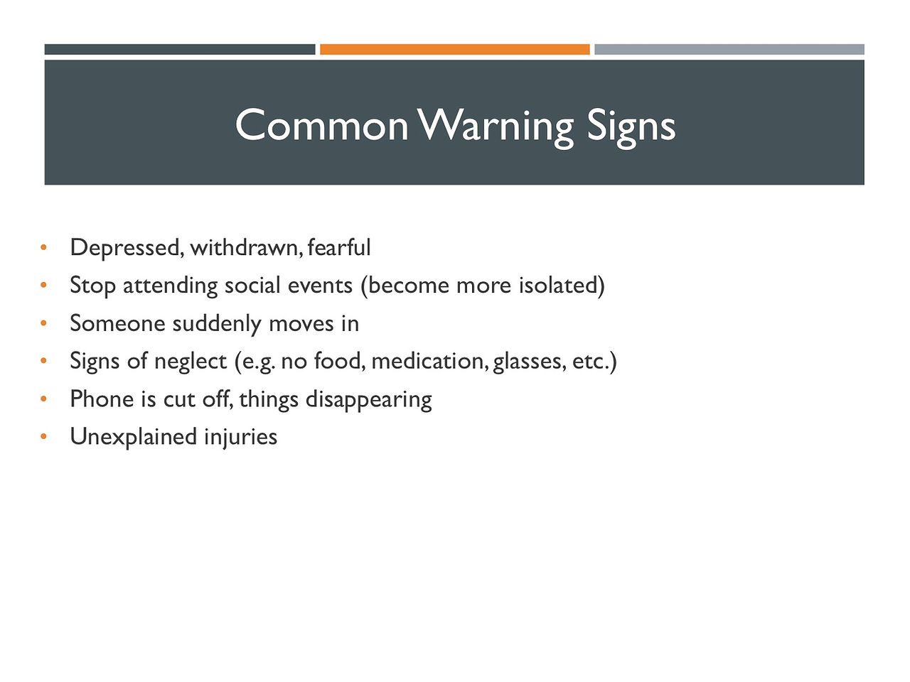 Elder Abuse Presenntation 17