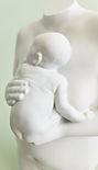 Mum and baby sculpture keepsake heirloom