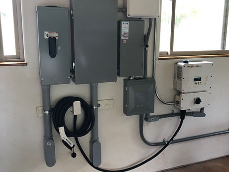 Car charging and PV