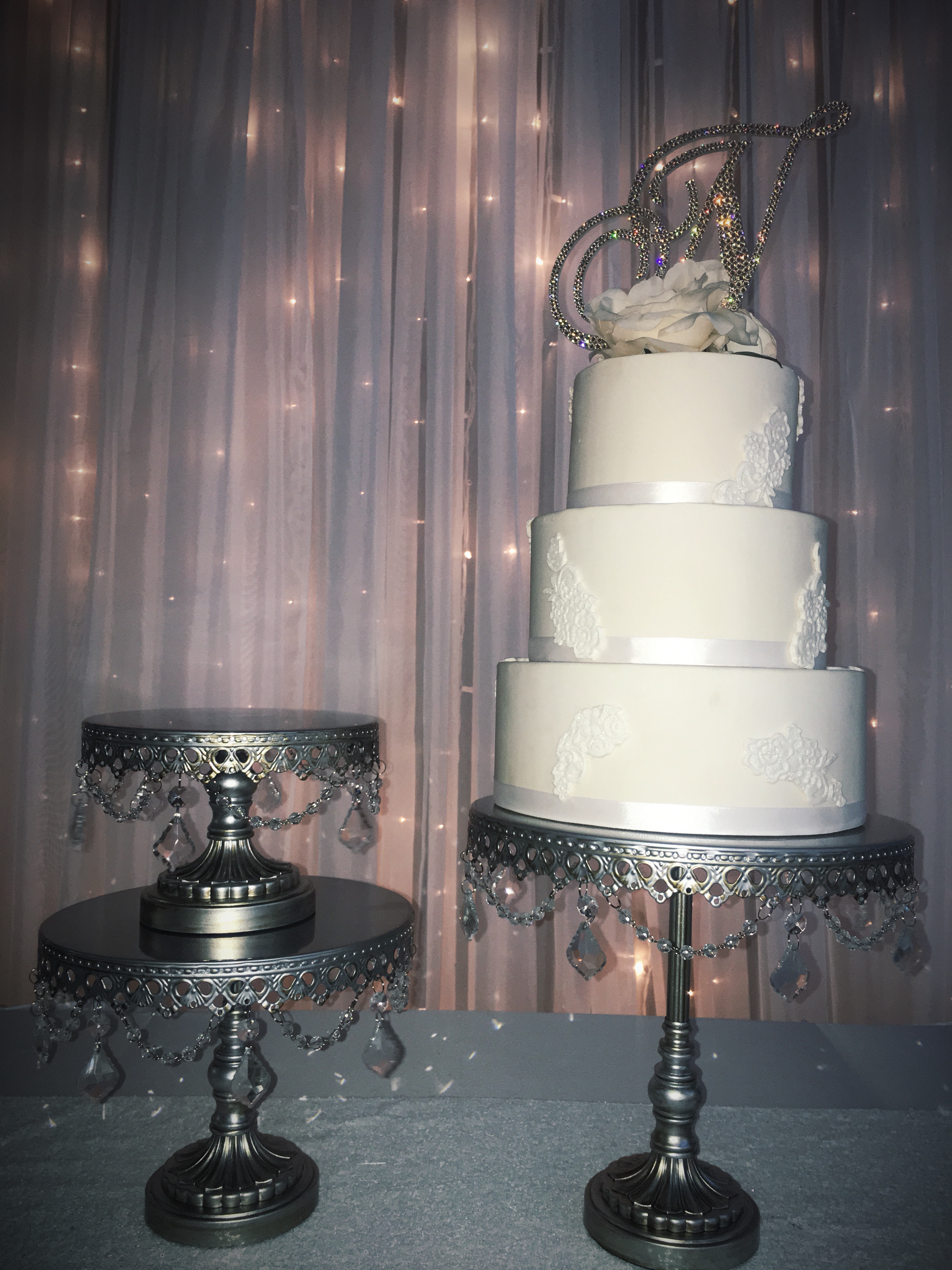 Silver Opulent Compotes