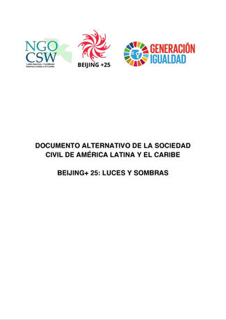 Documento Alternativo de la sociedad civil de América Latina y El Caribe
