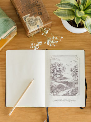 HOW TO SET UP A MONTHLY BULLET JOURNAL SPREAD