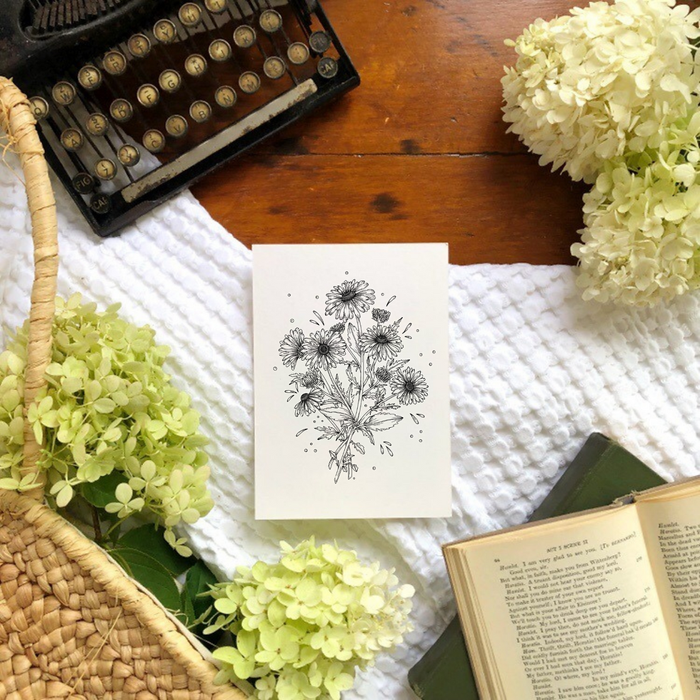 Thumbnail: Daisy Print