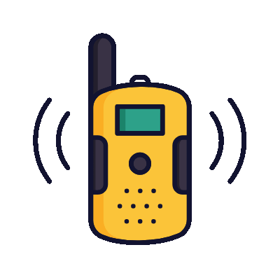 Radio to symbolize business loadout