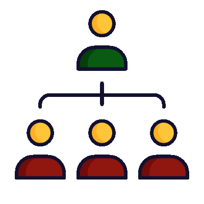 organization hierarchy animation