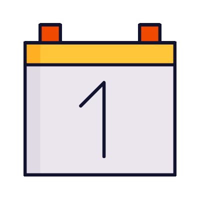 calendar flying past dates