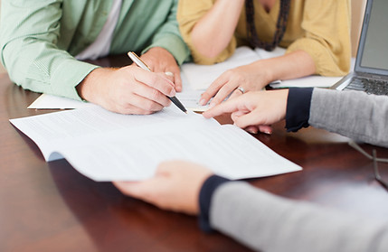Signing a Contract