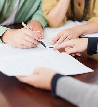 Signature d'un contrat