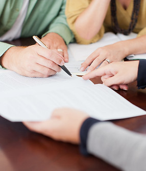 Signing a Contract