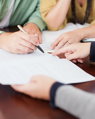 Signature d'un contrat