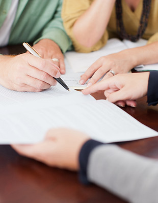 Signing a Contract