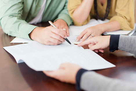 Signing a Contract