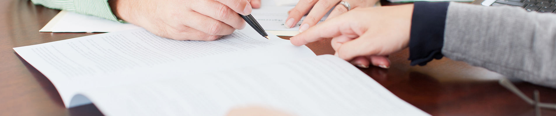 Signing a Contract