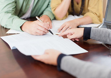 Signing a Contract