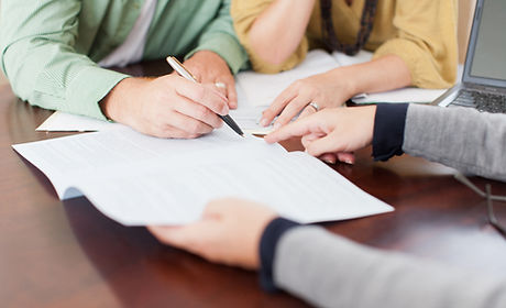 Signing a Contract