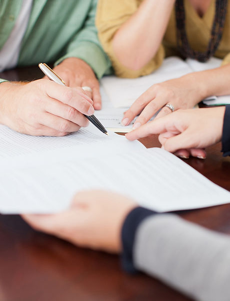 Signature d'un contrat