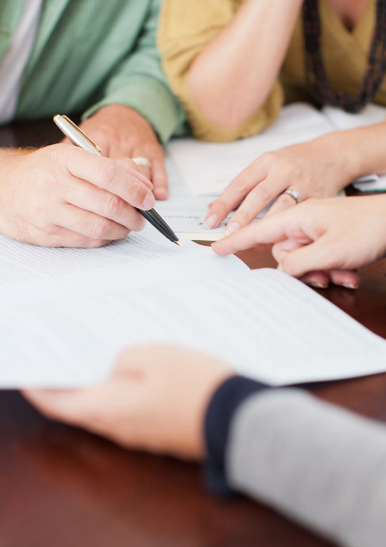 Signing a Contract