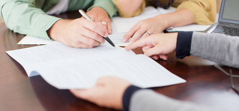 Signing a Contract