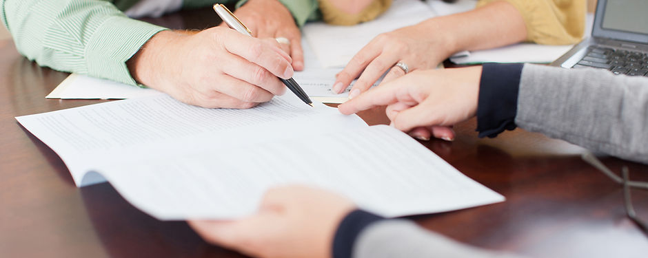 Signing a Contract