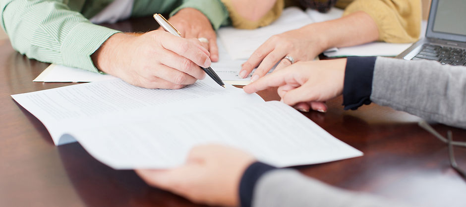 Signing a Contract