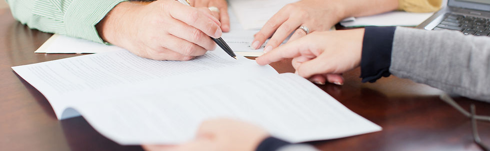 Signing a Contract