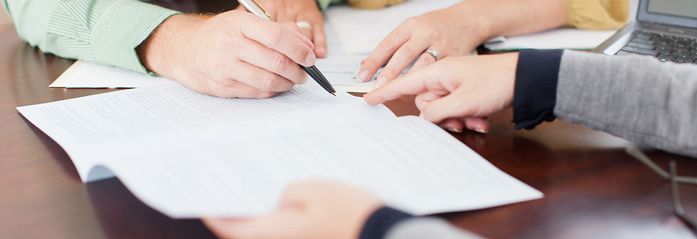 Signing a Contract