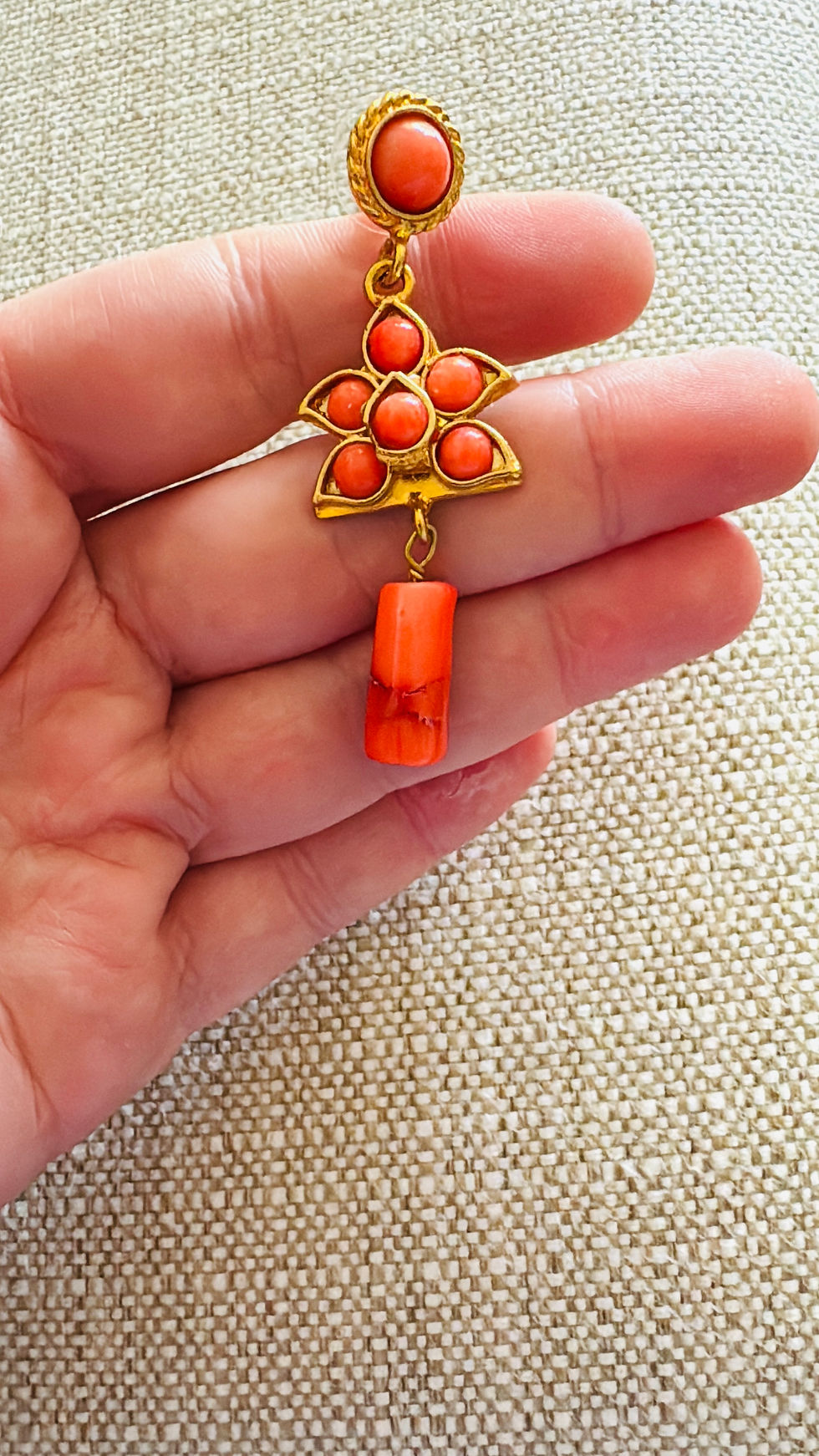 Miniatura: Pendientes Coral 