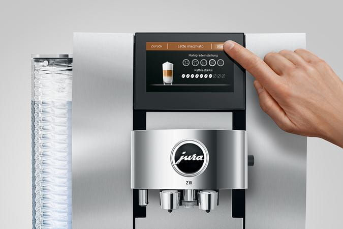 Miniatura: Cafetera Jura Z10 Aluminium White