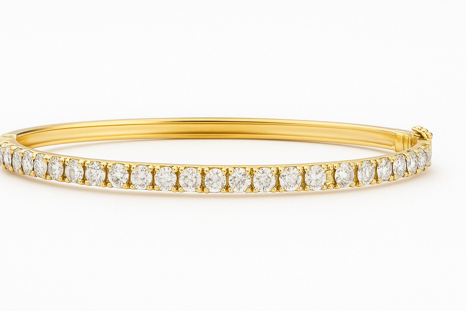 14K Gold Diamond Tennis Bracelet